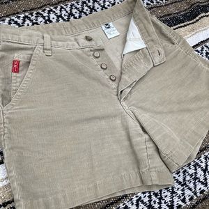 Corduroy shorts